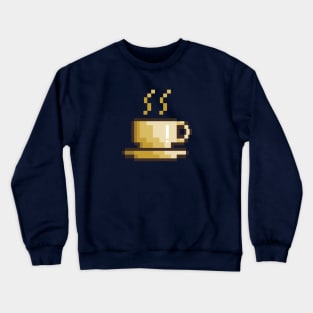 pixel coffee Crewneck Sweatshirt